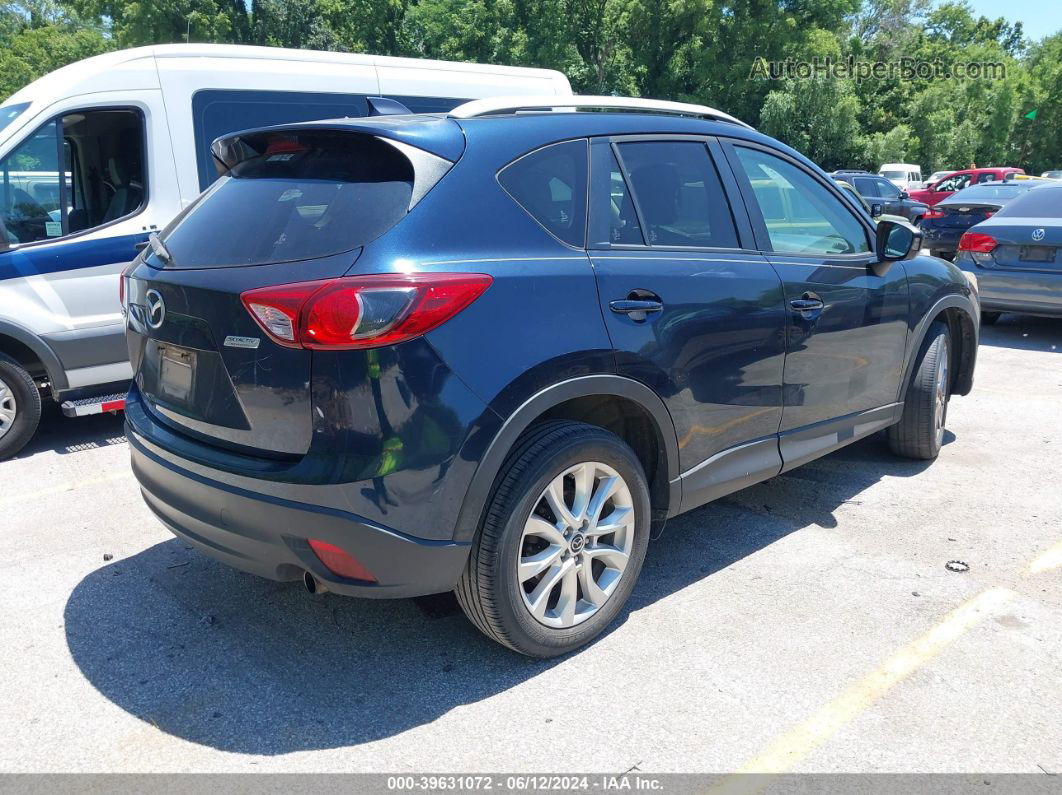 2015 Mazda Cx-5 Grand Touring Blue vin: JM3KE2DY9F0445553