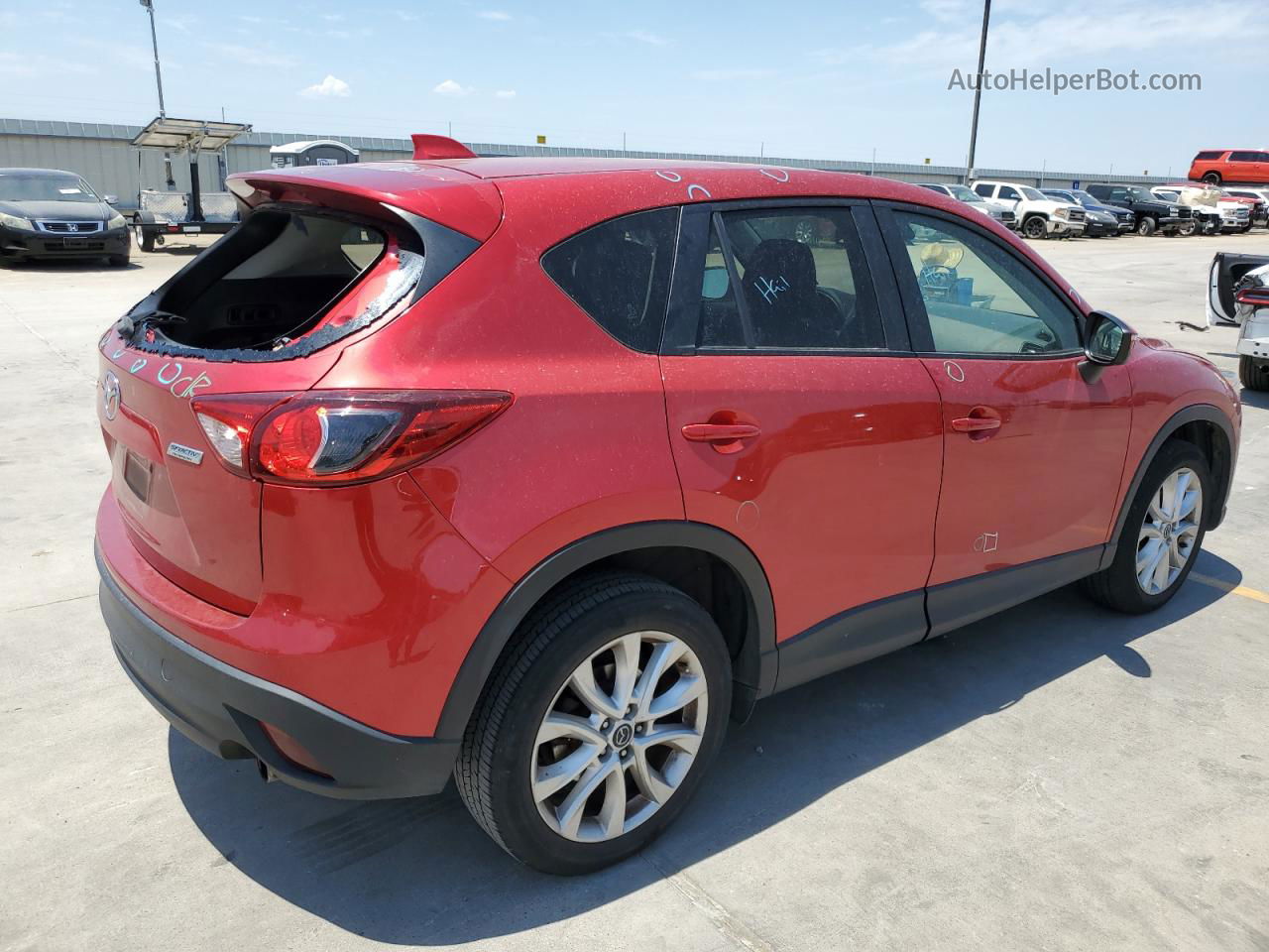 2015 Mazda Cx-5 Gt Red vin: JM3KE2DY9F0485096