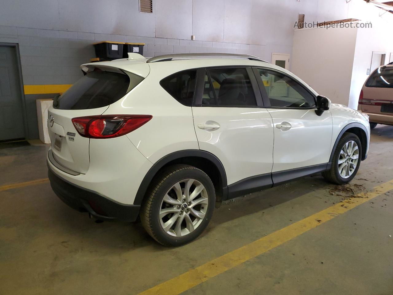 2015 Mazda Cx-5 Gt White vin: JM3KE2DYXF0453757