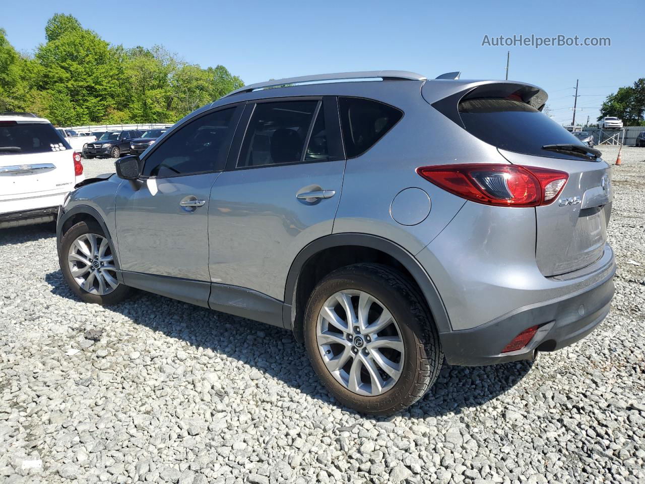 2015 Mazda Cx-5 Gt Silver vin: JM3KE2DYXF0494003