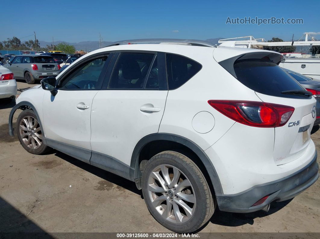 2015 Mazda Cx-5 Grand Touring Белый vin: JM3KE2DYXF0529137