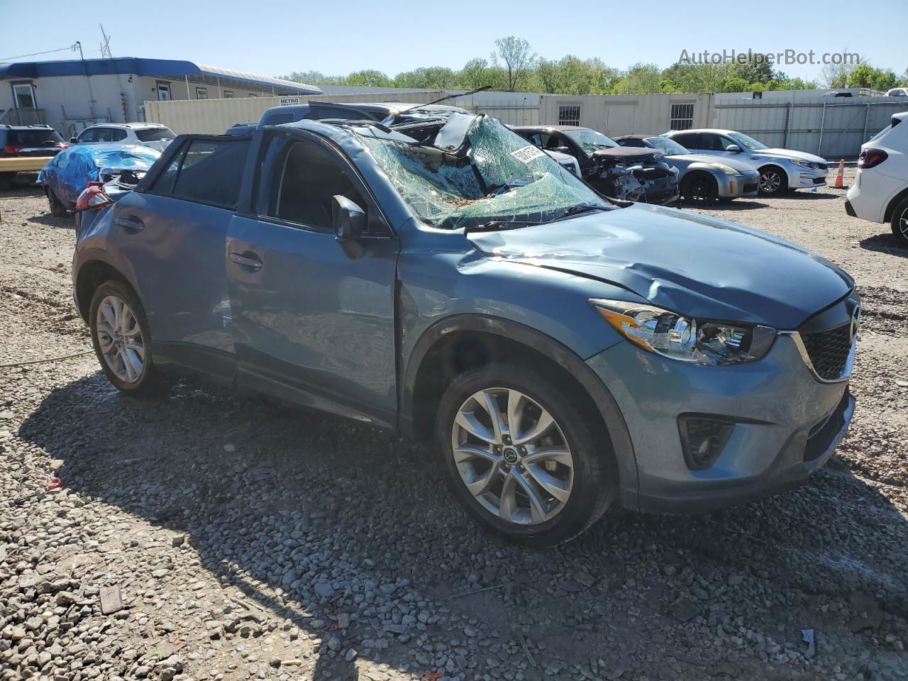 2015 Mazda Cx-5 Gt Blue vin: JM3KE2DYXF0537352