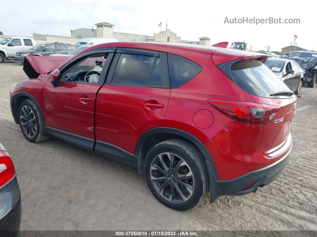 2016 Mazda Cx-5 Grand Touring Red vin: JM3KE2DYXG0758693