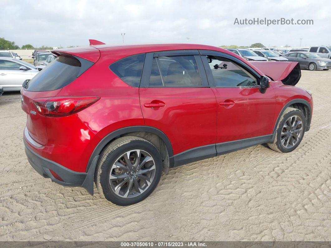 2016 Mazda Cx-5 Grand Touring Red vin: JM3KE2DYXG0758693