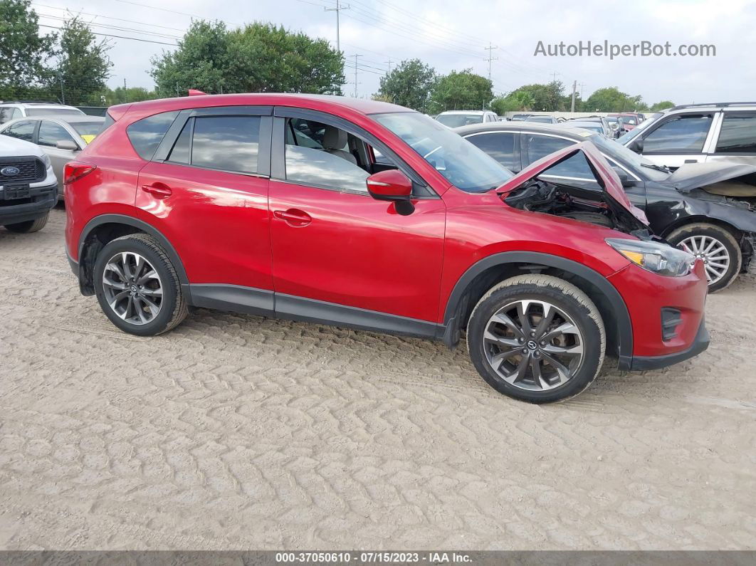 2016 Mazda Cx-5 Grand Touring Red vin: JM3KE2DYXG0758693