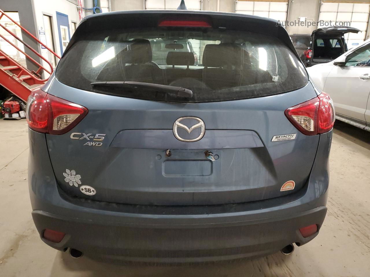 2015 Mazda Cx-5 Sport Blue vin: JM3KE4BY1F0500785