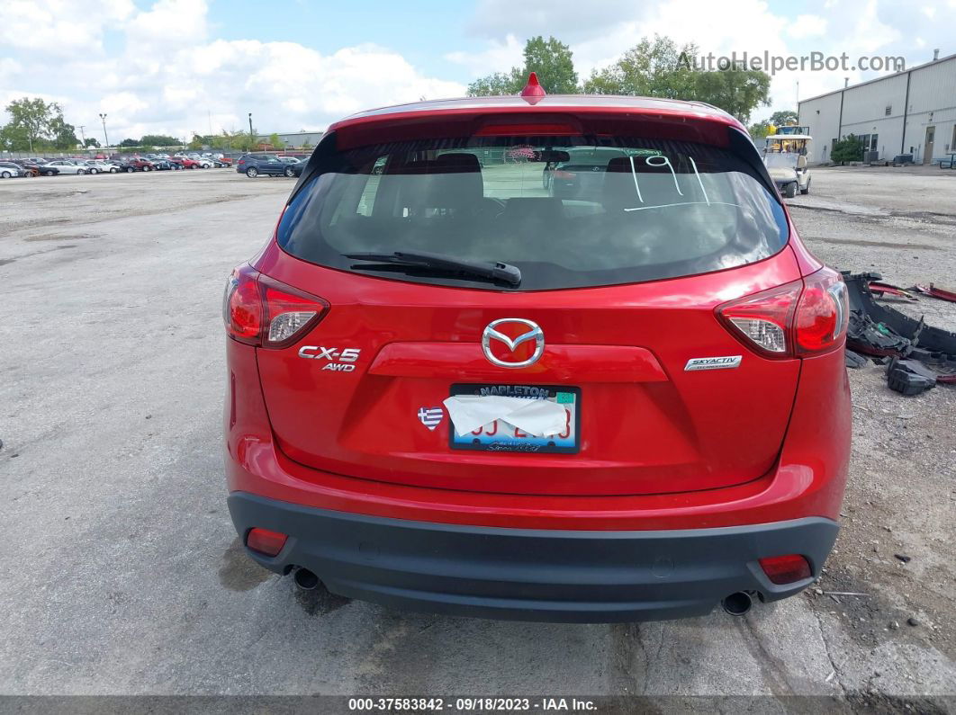 2015 Mazda Cx-5 Sport Red vin: JM3KE4BY2F0524268