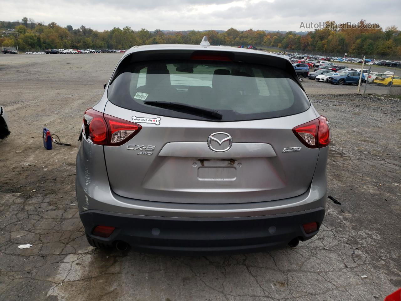 2015 Mazda Cx-5 Sport Gray vin: JM3KE4BY2F0538879