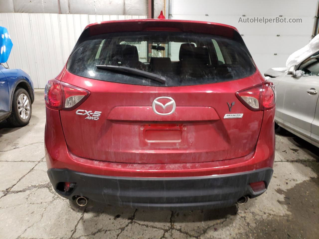 2016 Mazda Cx-5 Sport Red vin: JM3KE4BY3G0737683