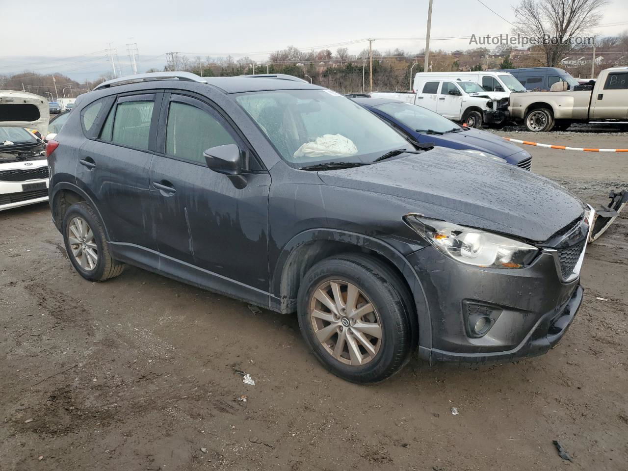 2015 Mazda Cx-5 Sport Charcoal vin: JM3KE4BY5F0497499