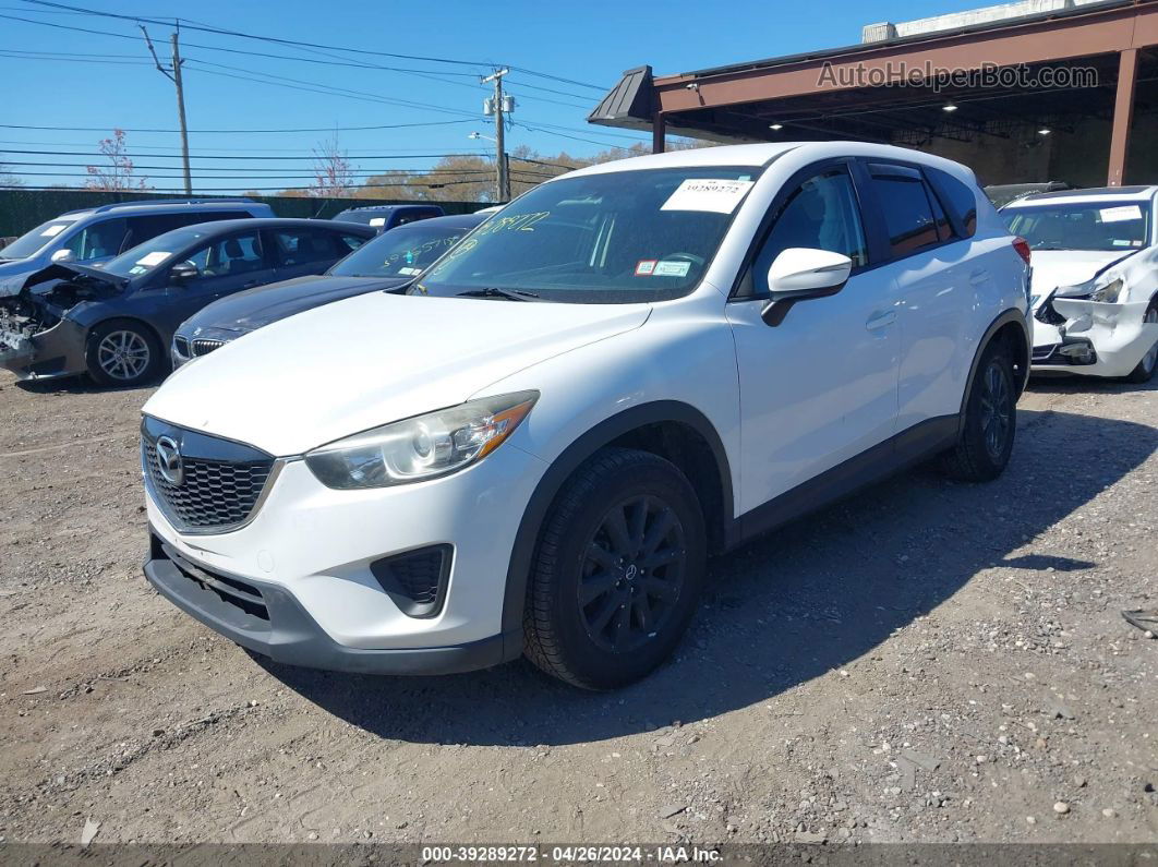 2015 Mazda Cx-5 Sport White vin: JM3KE4BY6F0494725