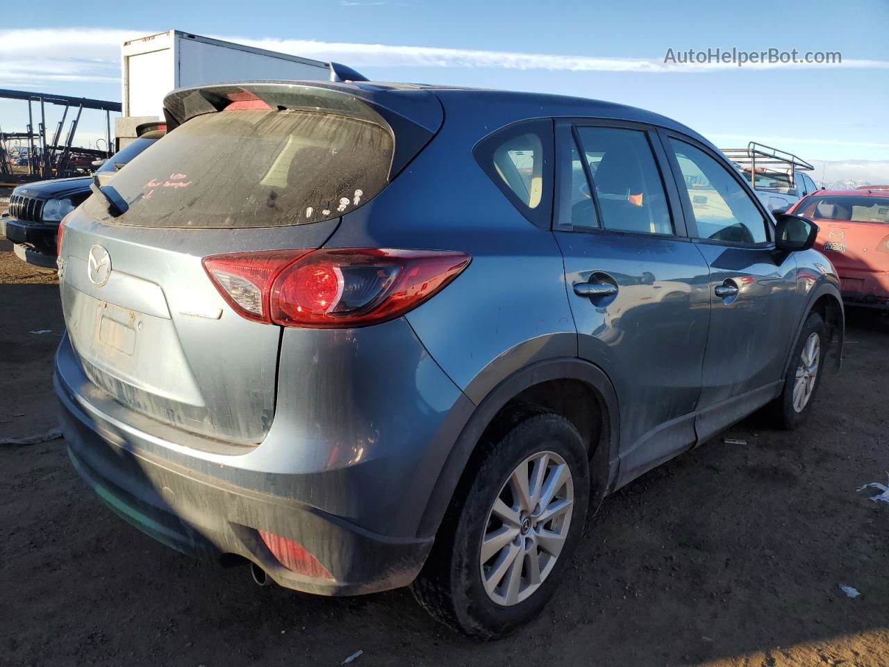 2016 Mazda Cx-5 Sport Blue vin: JM3KE4BY6G0907261