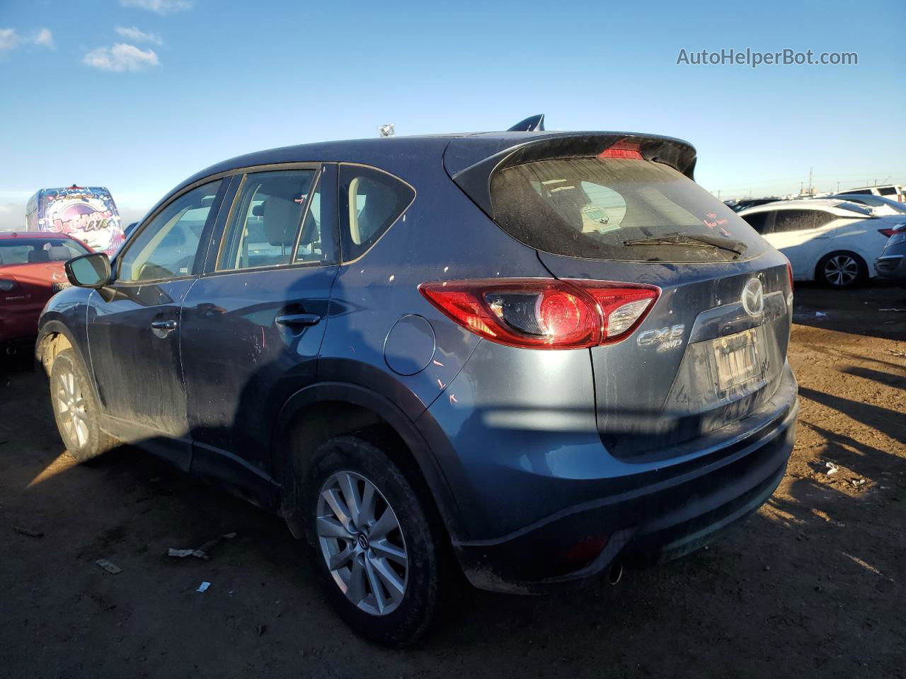 2016 Mazda Cx-5 Sport Blue vin: JM3KE4BY6G0907261