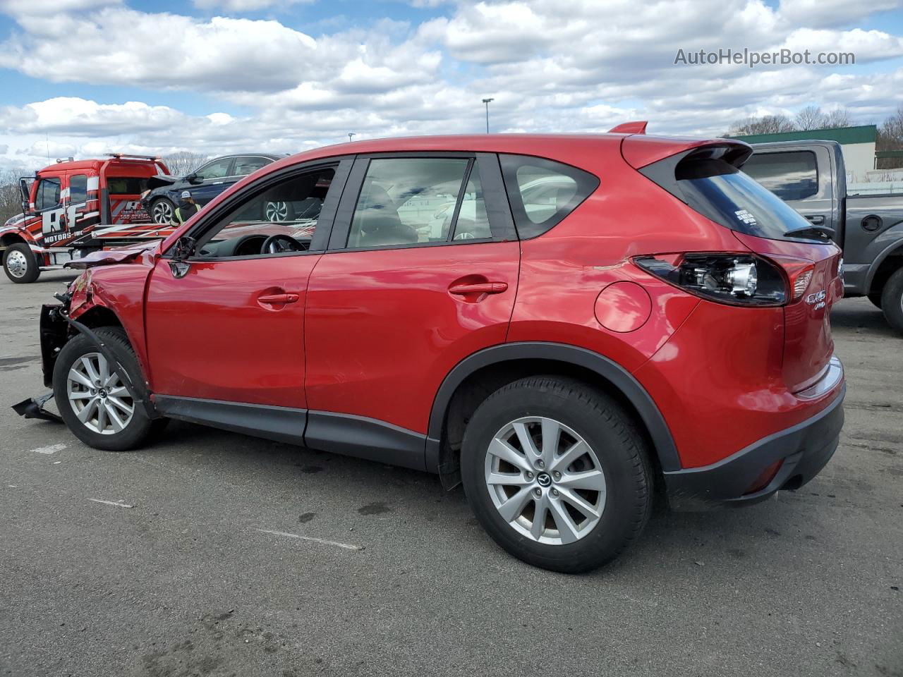 2015 Mazda Cx-5 Sport Красный vin: JM3KE4BY7F0511760