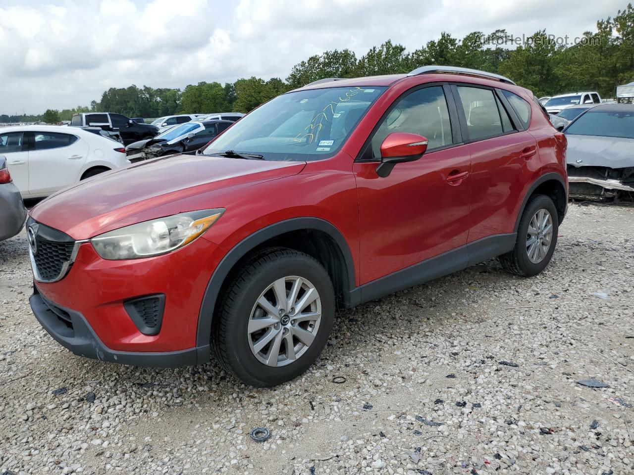 2015 Mazda Cx-5 Sport Red vin: JM3KE4BY9F0534800