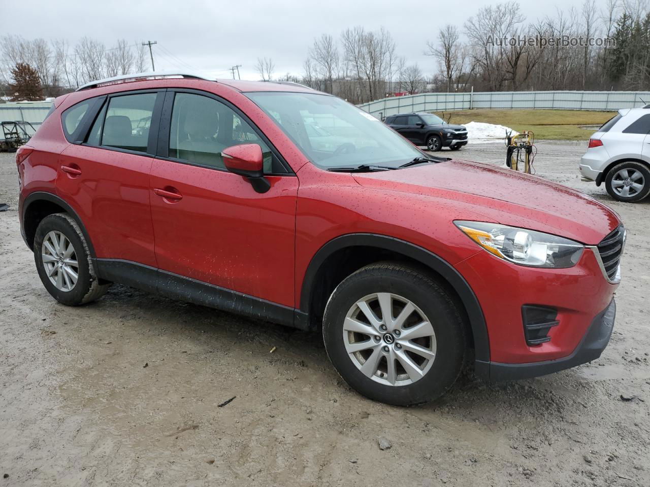 2016 Mazda Cx-5 Sport Красный vin: JM3KE4BYXG0628945