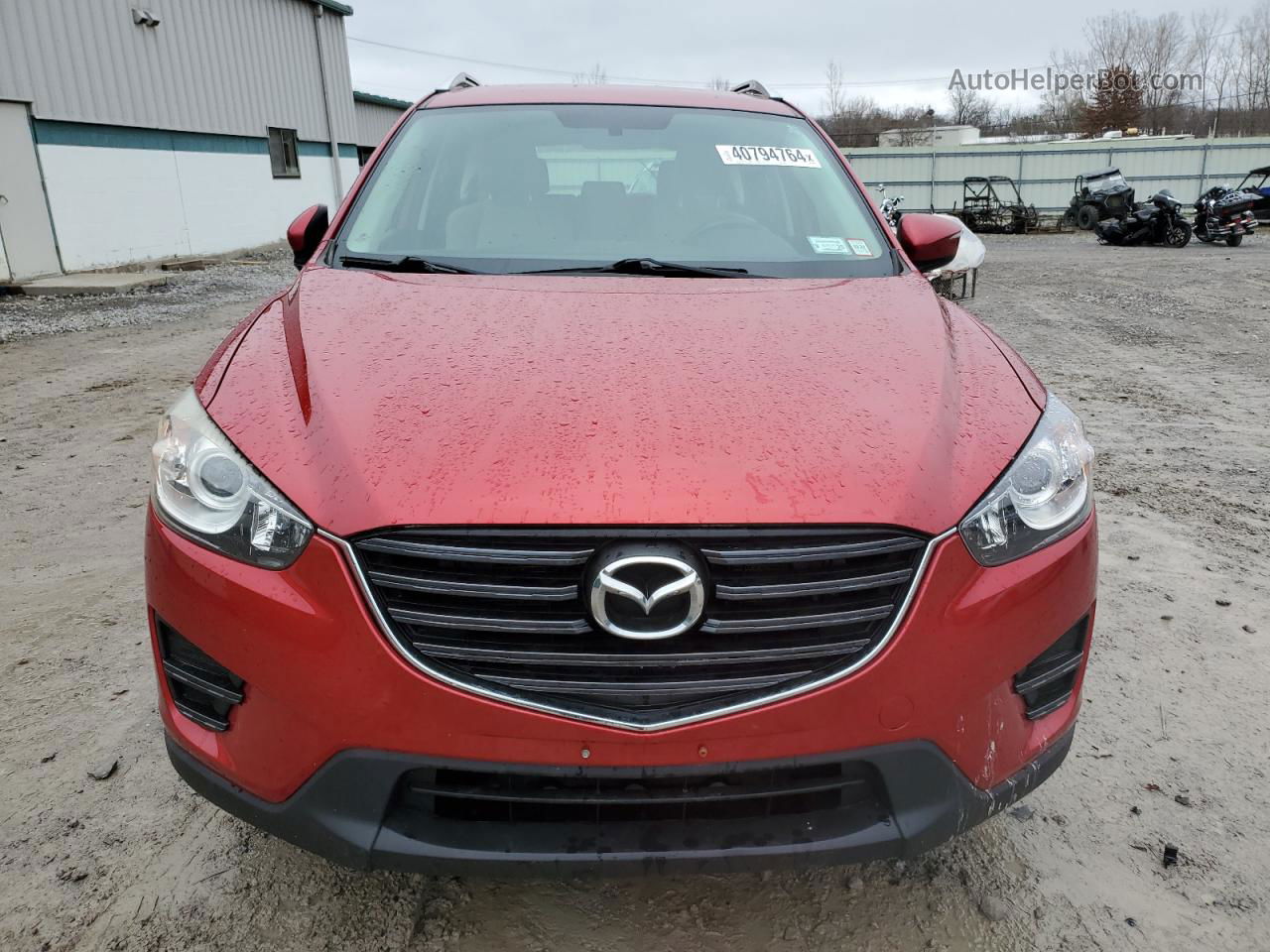 2016 Mazda Cx-5 Sport Красный vin: JM3KE4BYXG0628945