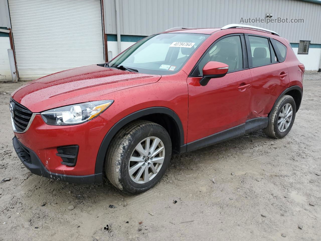 2016 Mazda Cx-5 Sport Красный vin: JM3KE4BYXG0628945