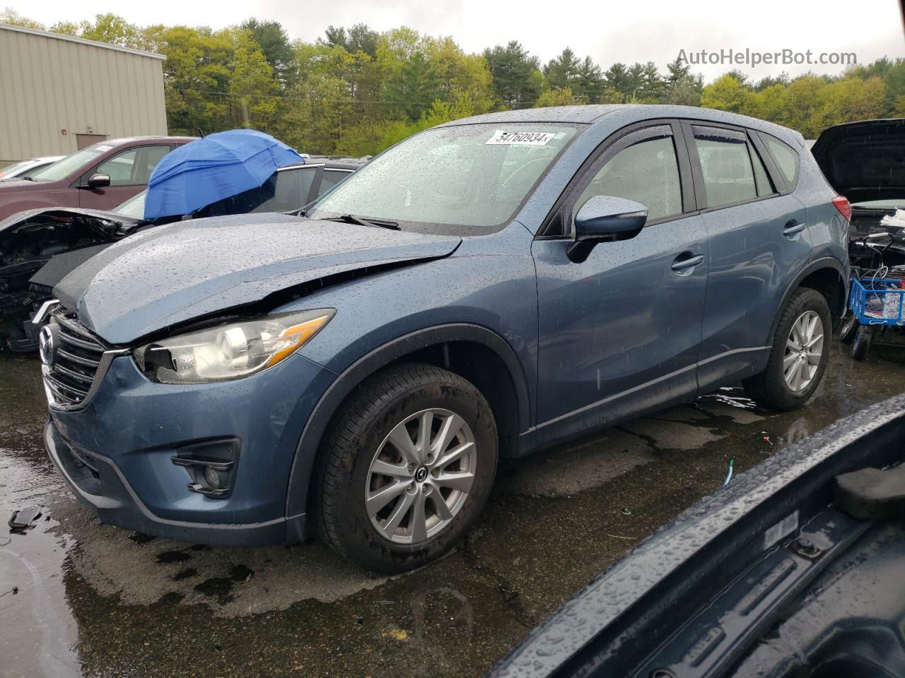 2016 Mazda Cx-5 Sport Blue vin: JM3KE4BYXG0661377