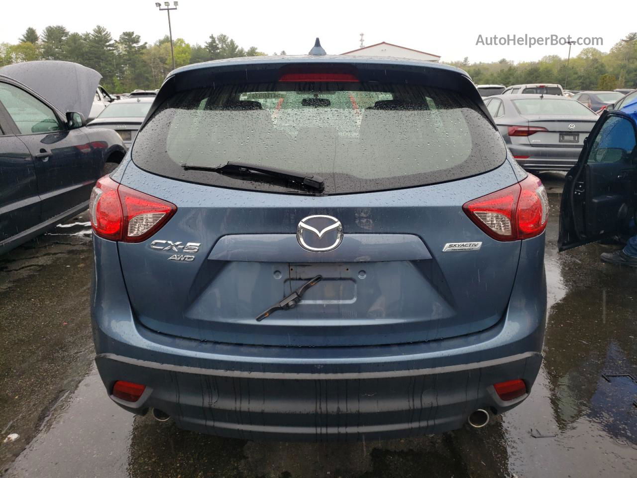 2016 Mazda Cx-5 Sport Blue vin: JM3KE4BYXG0661377