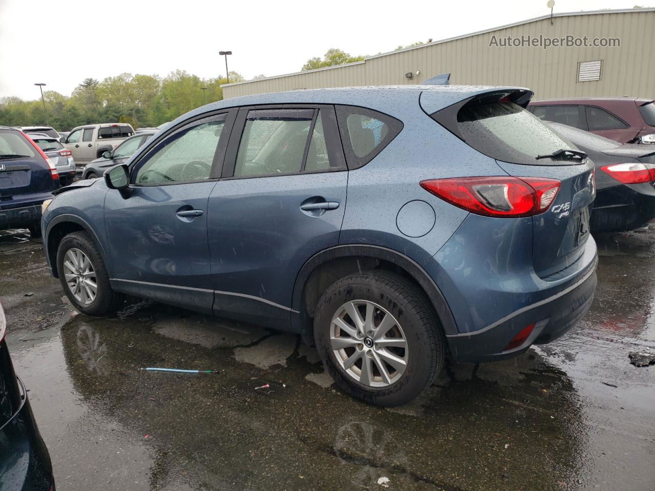 2016 Mazda Cx-5 Sport Blue vin: JM3KE4BYXG0661377