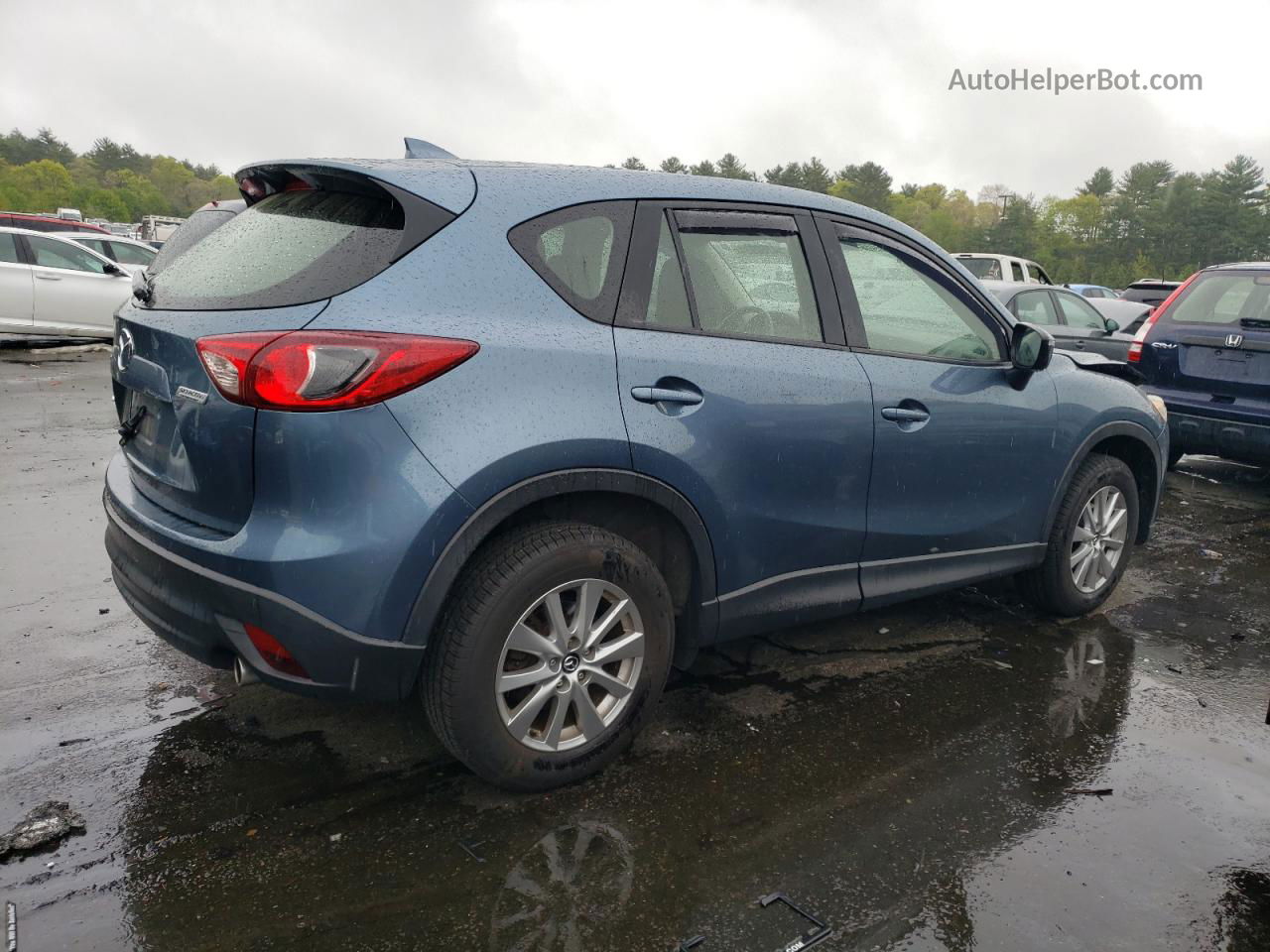 2016 Mazda Cx-5 Sport Blue vin: JM3KE4BYXG0661377