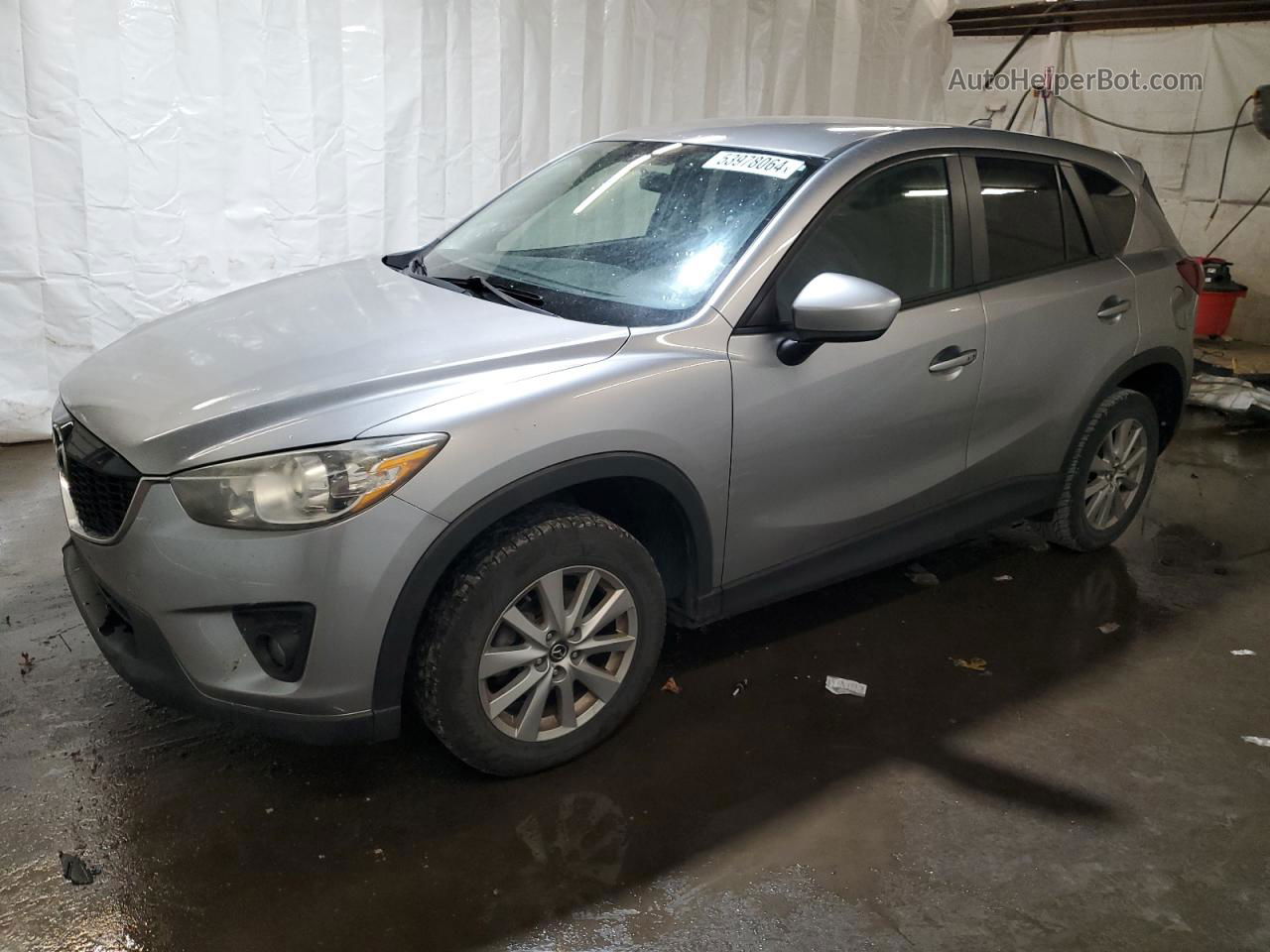 2015 Mazda Cx-5 Touring Silver vin: JM3KE4CY0F0443459