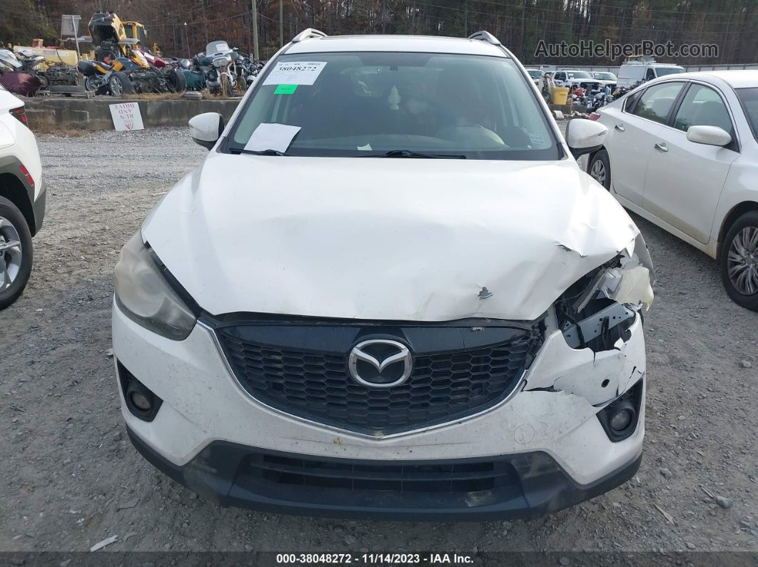 2015 Mazda Cx-5 Touring White vin: JM3KE4CY0F0469978