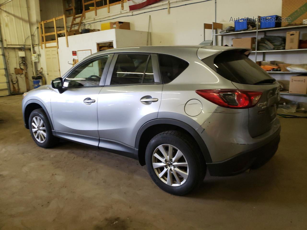 2015 Mazda Cx-5 Touring Silver vin: JM3KE4CY0F0484044