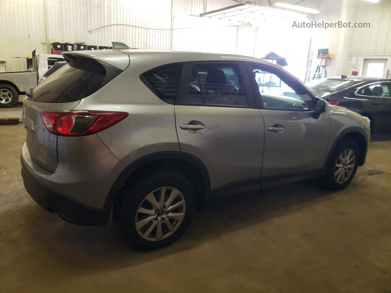 2015 Mazda Cx-5 Touring Silver vin: JM3KE4CY0F0484044