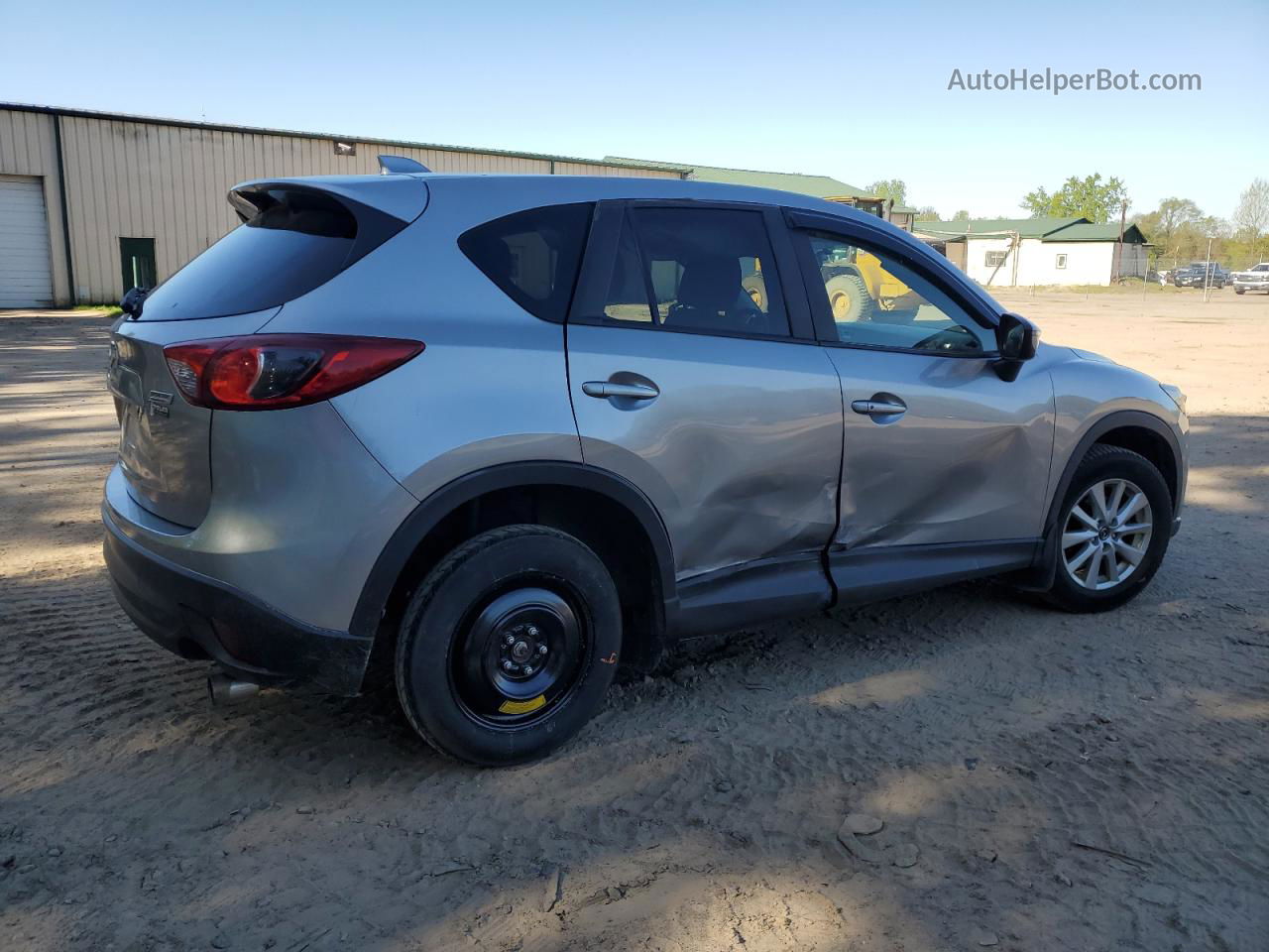 2015 Mazda Cx-5 Touring Silver vin: JM3KE4CY0F0526809