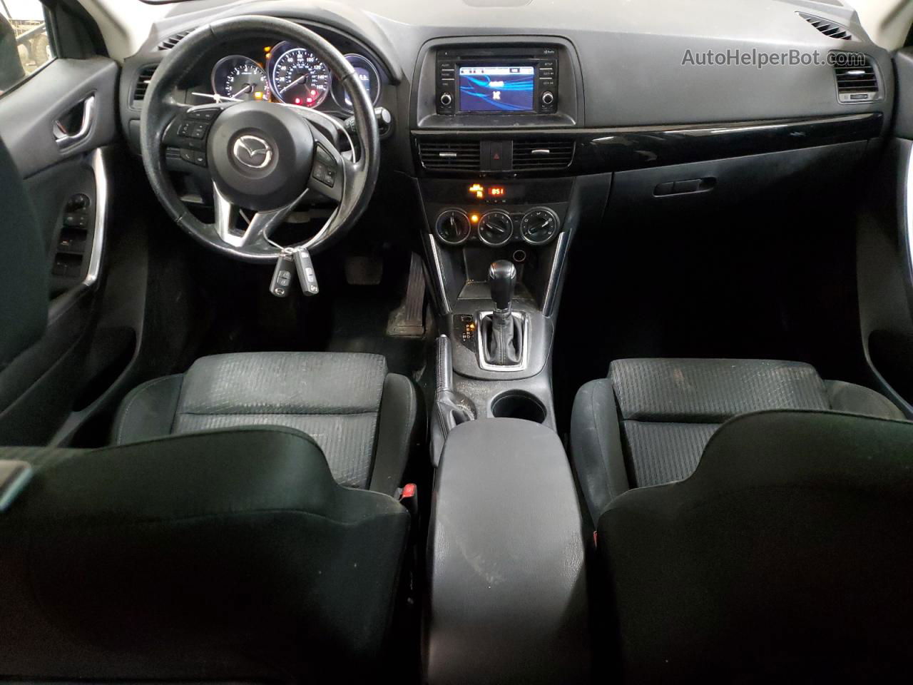 2015 Mazda Cx-5 Touring Silver vin: JM3KE4CY0F0526809