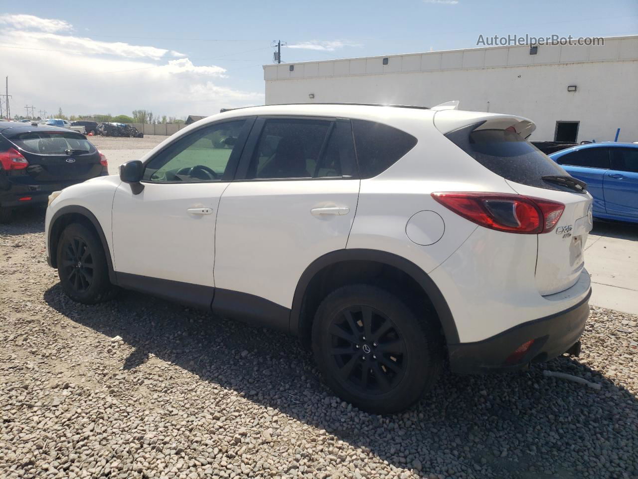 2016 Mazda Cx-5 Touring White vin: JM3KE4CY0G0675612