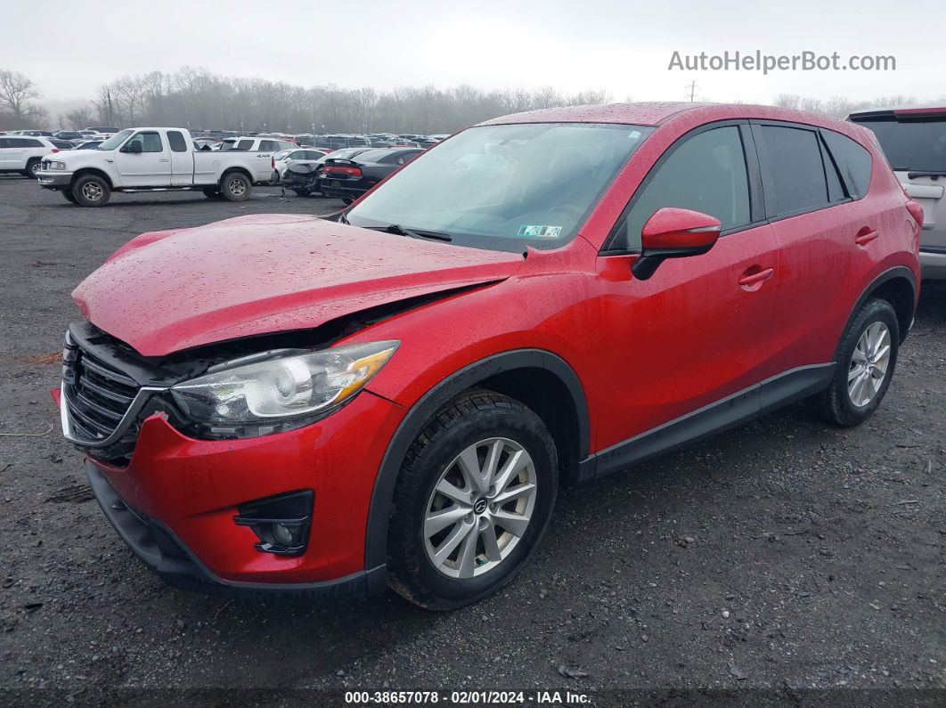 2016 Mazda Cx-5 Touring Red vin: JM3KE4CY0G0691728