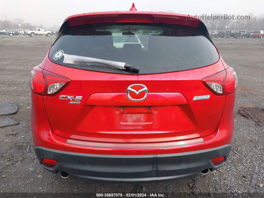 2016 Mazda Cx-5 Touring Red vin: JM3KE4CY0G0691728