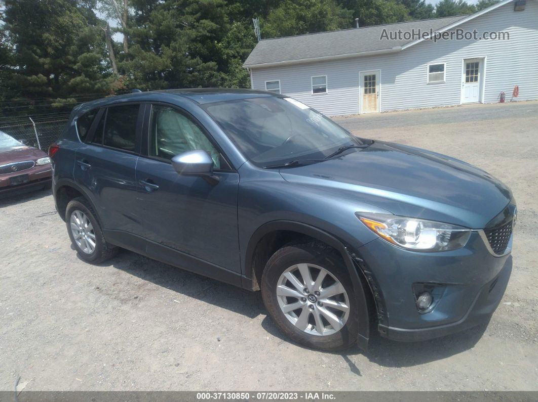 2015 Mazda Cx-5 Touring Light Blue vin: JM3KE4CY1F0458729