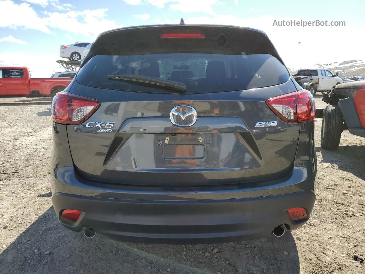 2015 Mazda Cx-5 Touring Charcoal vin: JM3KE4CY1F0513518