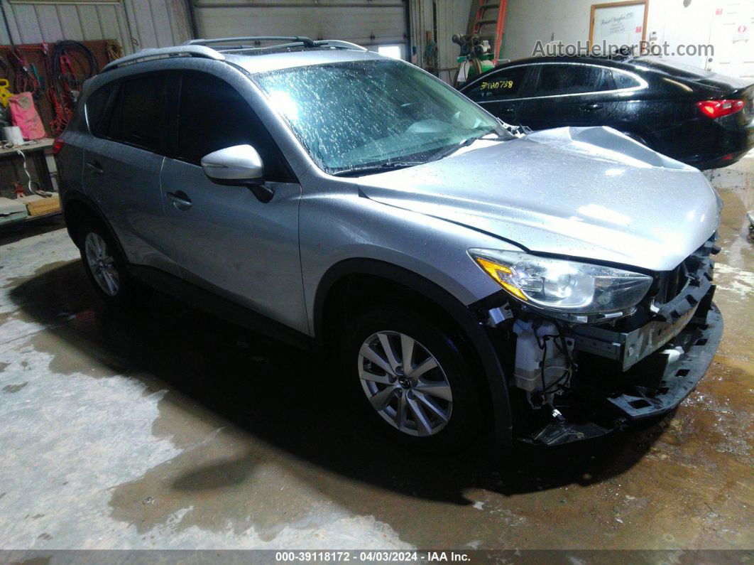 2015 Mazda Cx-5 Touring Silver vin: JM3KE4CY1F0541769