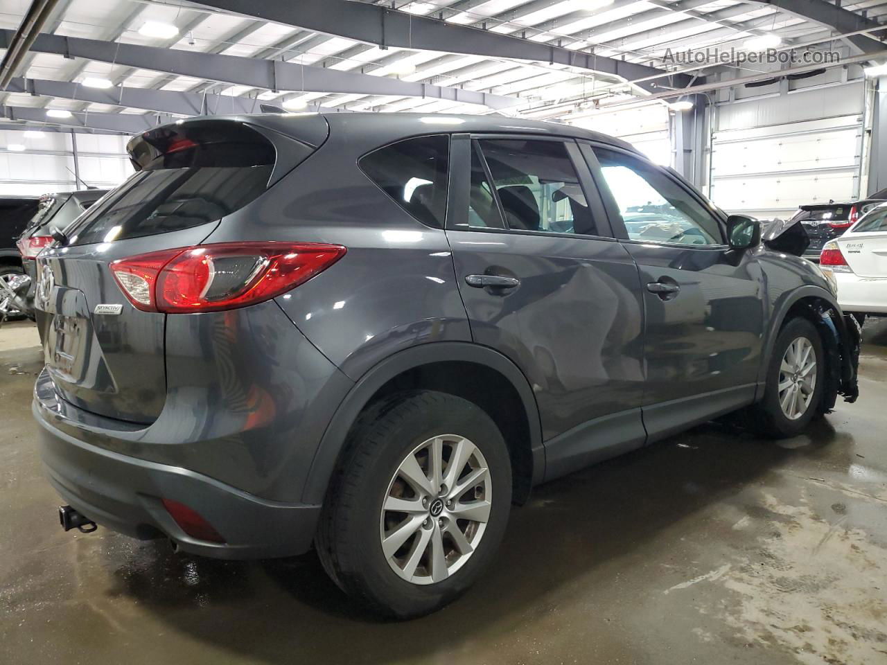 2016 Mazda Cx-5 Touring Gray vin: JM3KE4CY1G0650976