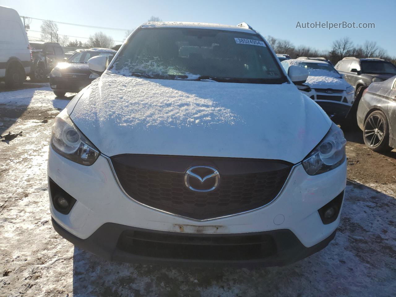 2015 Mazda Cx-5 Touring Белый vin: JM3KE4CY2F0447027