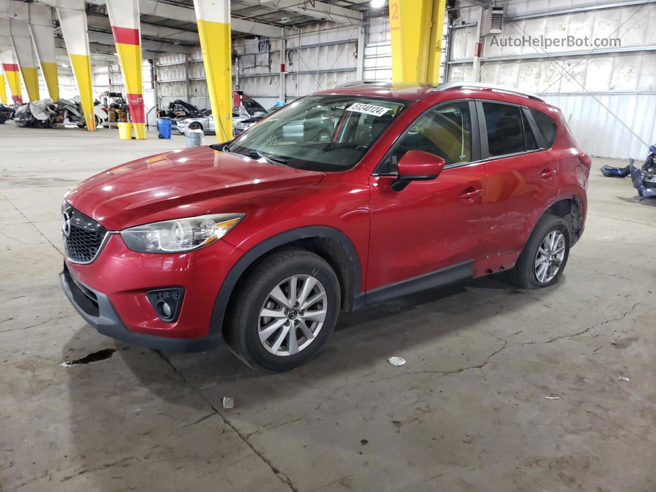 2015 Mazda Cx-5 Touring Red vin: JM3KE4CY2F0460540