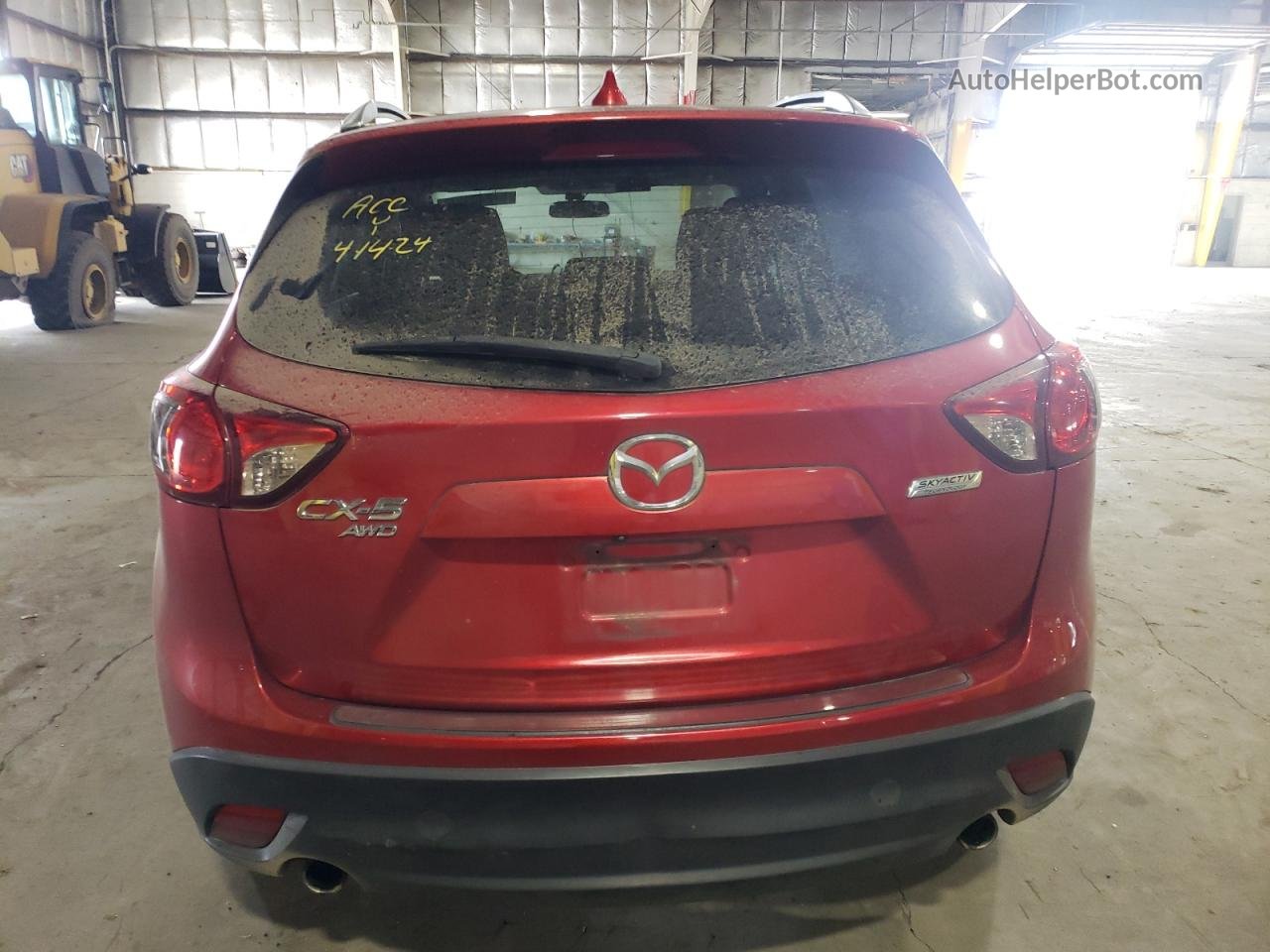2015 Mazda Cx-5 Touring Красный vin: JM3KE4CY2F0460540