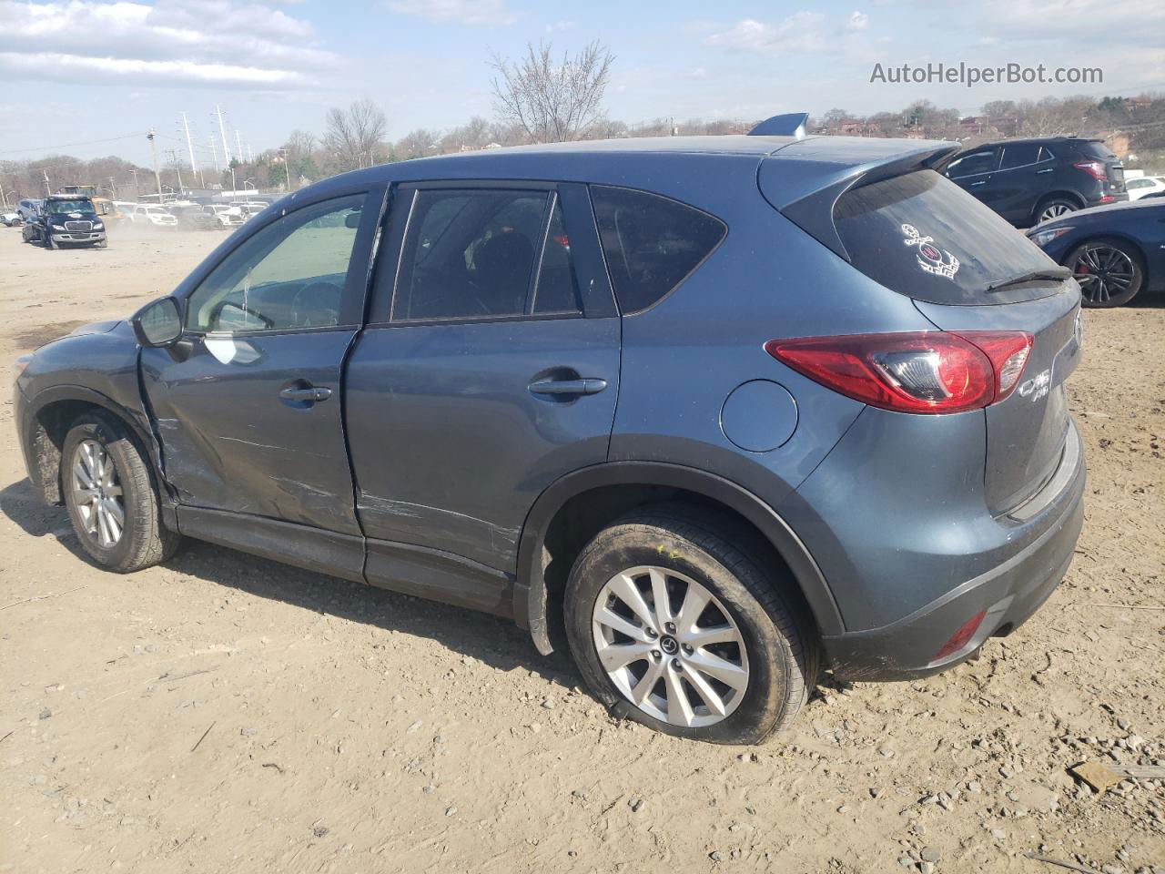 2015 Mazda Cx-5 Touring Teal vin: JM3KE4CY2F0542753