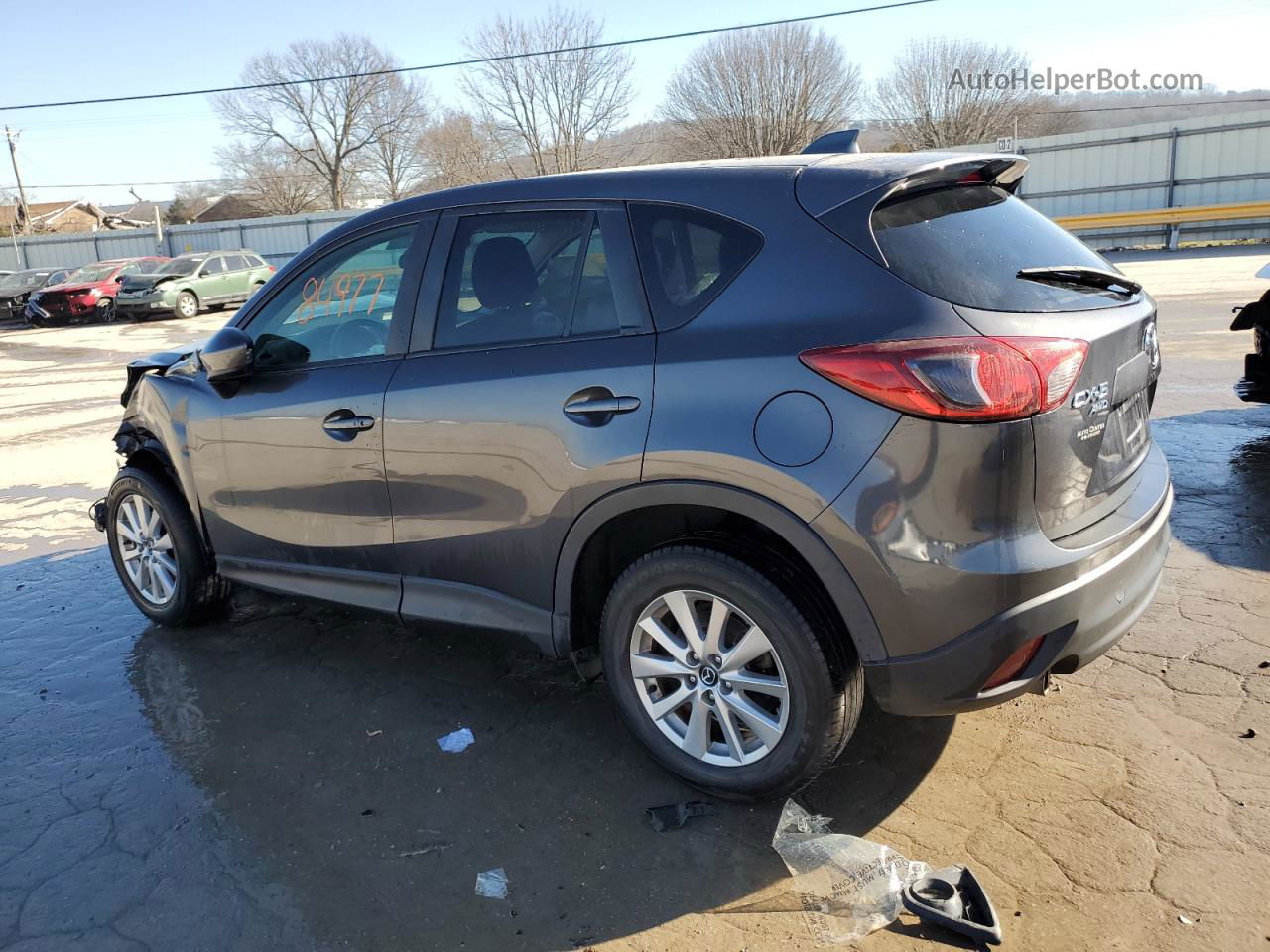 2015 Mazda Cx-5 Touring Gray vin: JM3KE4CY3F0450745