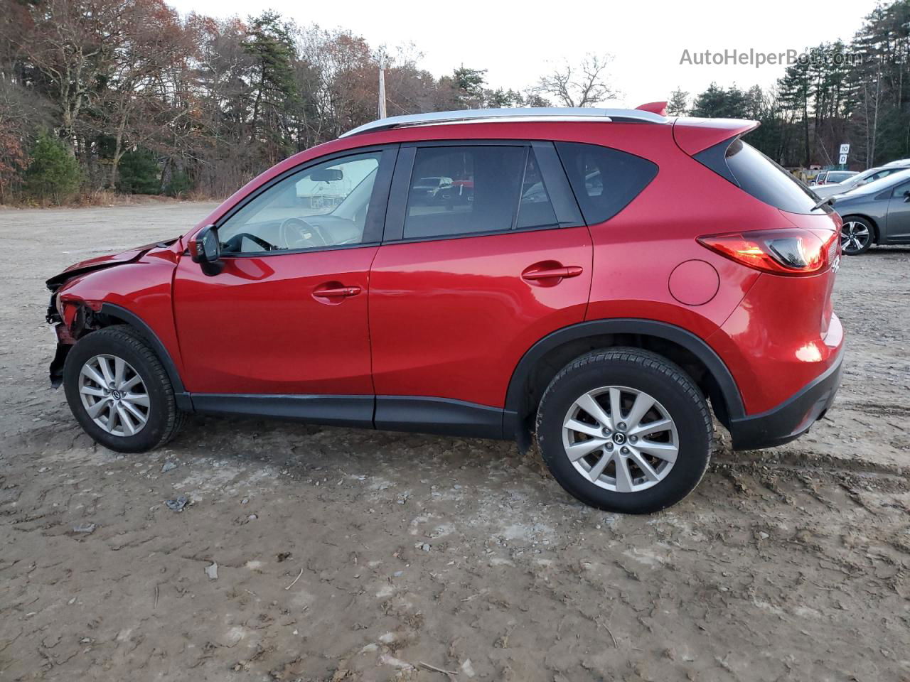 2015 Mazda Cx-5 Touring Red vin: JM3KE4CY3F0457341