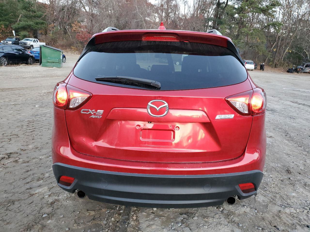 2015 Mazda Cx-5 Touring Red vin: JM3KE4CY3F0457341