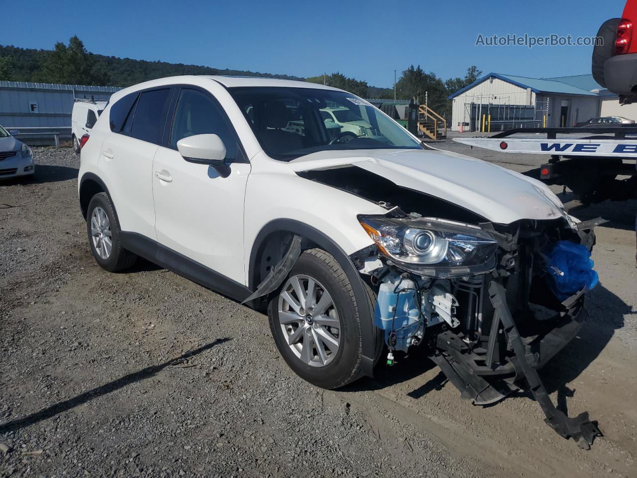 2015 Mazda Cx-5 Touring White vin: JM3KE4CY4F0446378