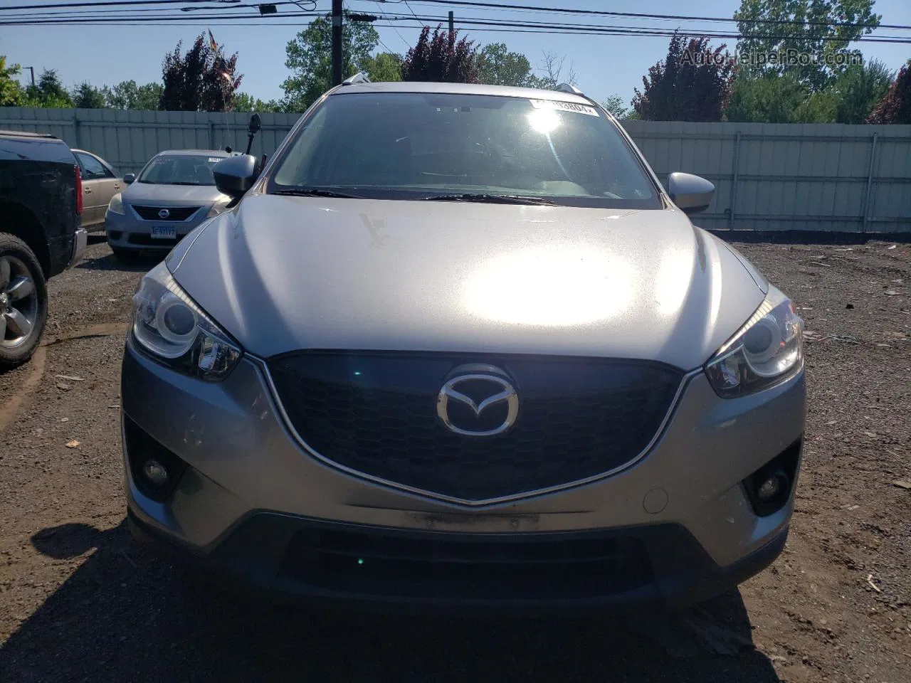 2015 Mazda Cx-5 Touring Gray vin: JM3KE4CY4F0454979