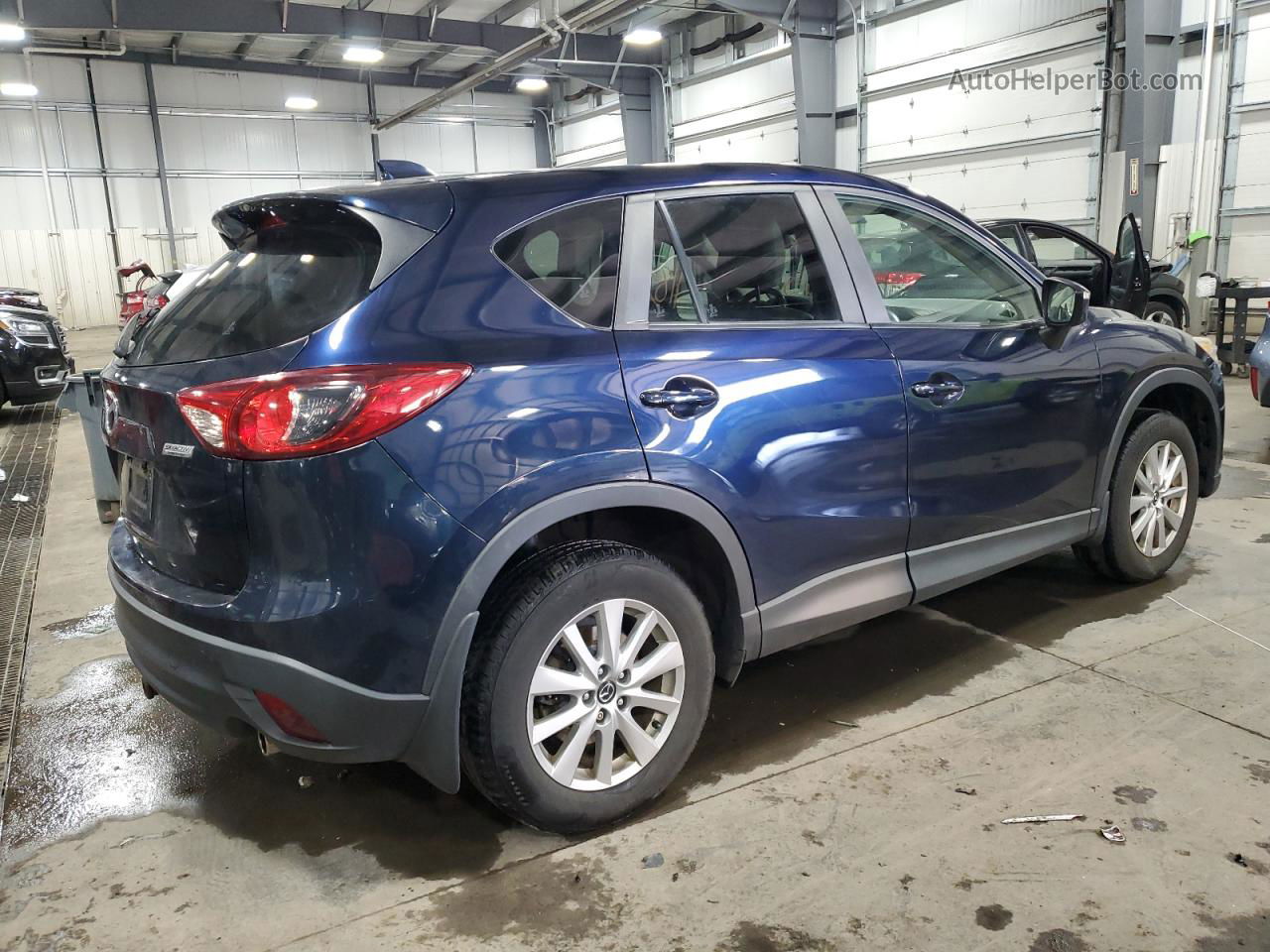 2015 Mazda Cx-5 Touring Синий vin: JM3KE4CY4F0476478