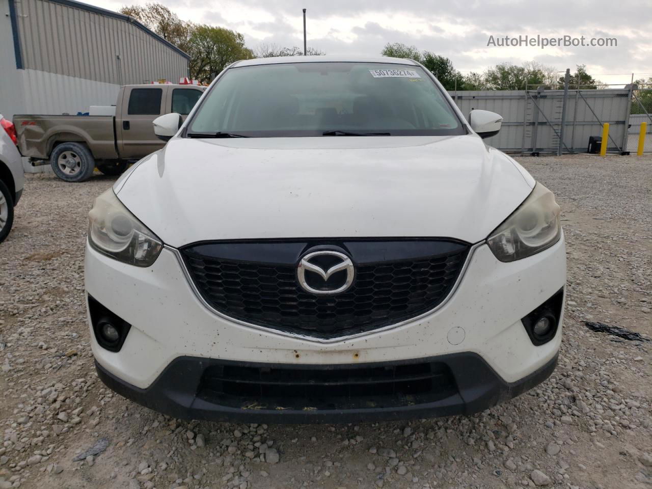 2015 Mazda Cx-5 Touring White vin: JM3KE4CY4F0538798